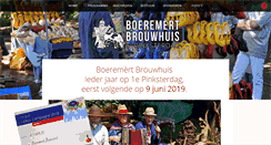 Desktop Screenshot of boeremertbrouwhuis.nl